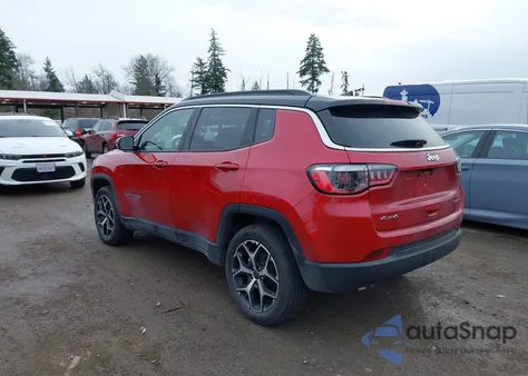 2025 Jeep Compass Limited 4X4 z USA, uszkodzony, nr VIN 3C4NJDCN4ST623077